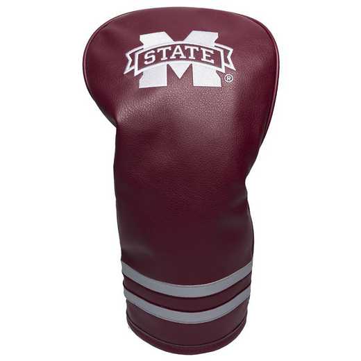 24811: Vintage Driver Head Cover Mississippi State Bulldogs